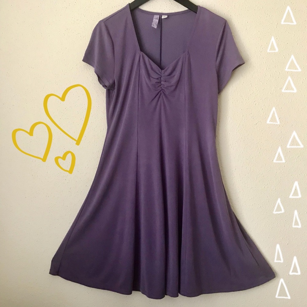 Simple & Sweet Lavender Dress